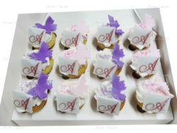 Edible "Initials" Images Cupcakes