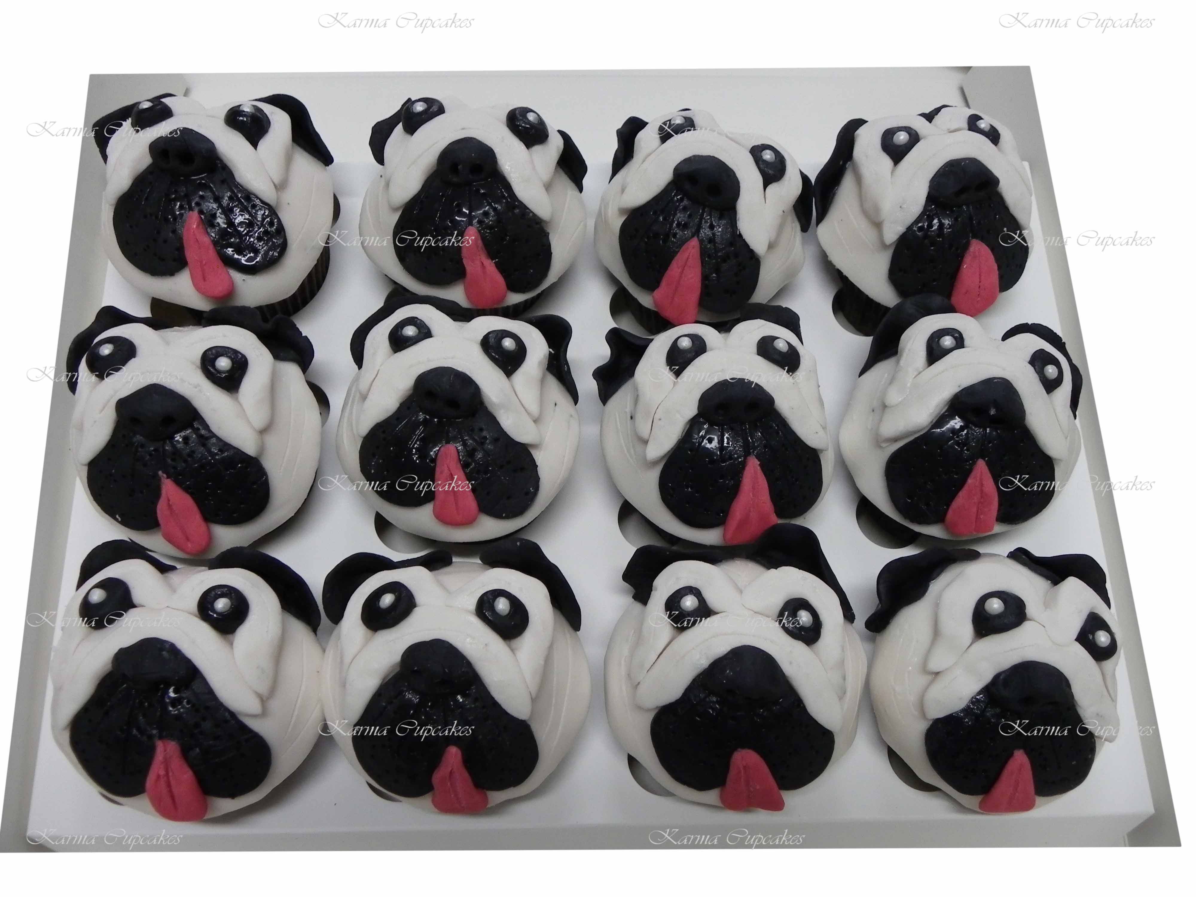 cupcakes pug