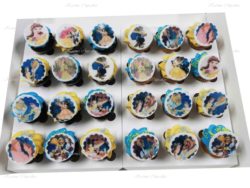 Beauty and the Beast Mini Cupcakes