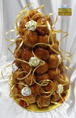 Sunflower Croquembouche