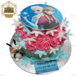 Frozen Giant Cupcake