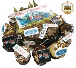 Racing Car Cake with edible Images