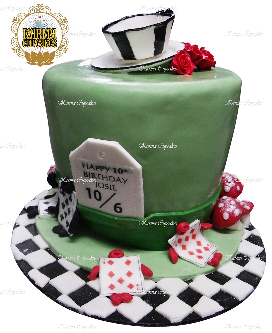 Mad Hatter 3D Birthday Cake