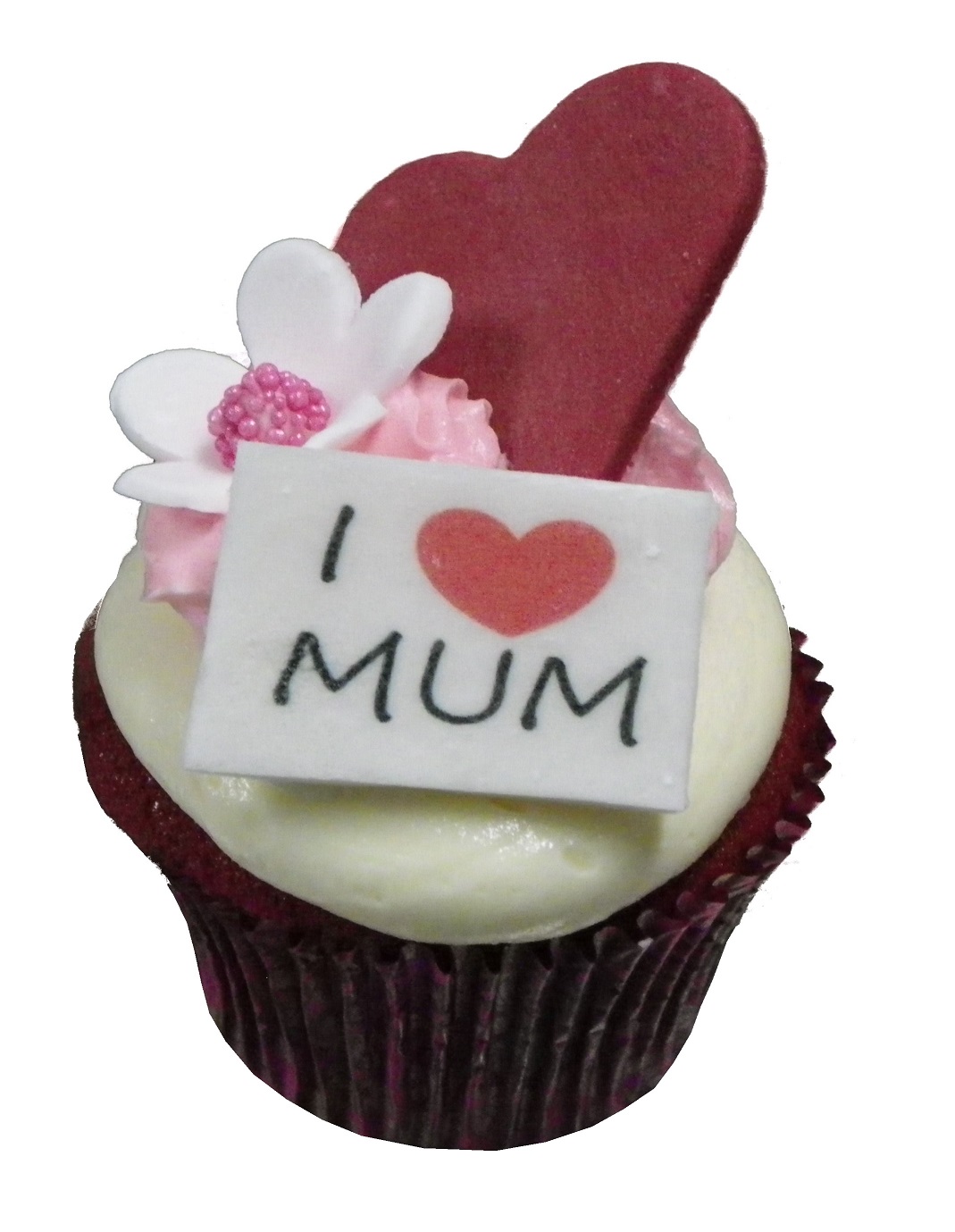 Mothers Day "I love you Mum" Red Velvet