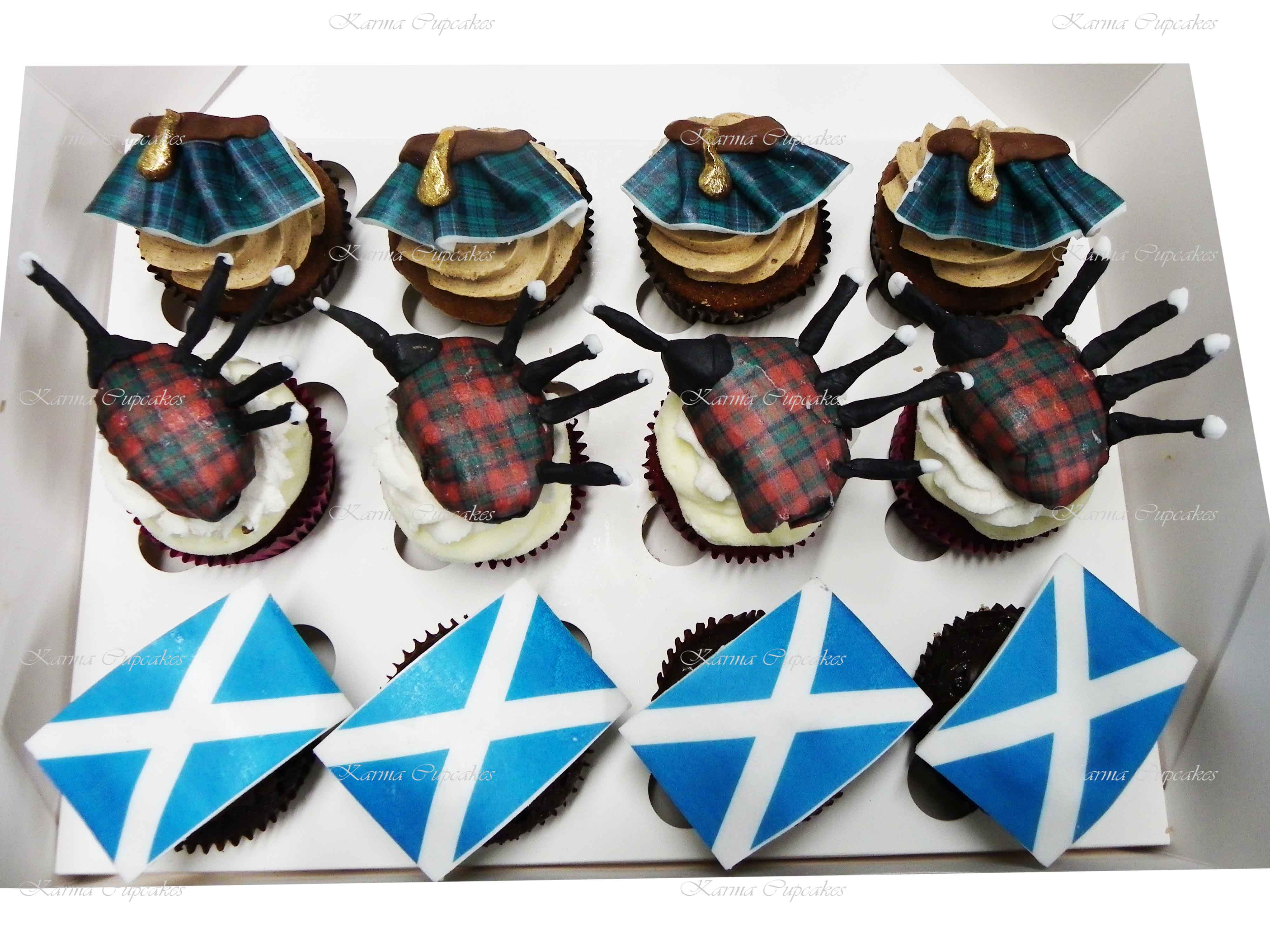 Scottish Cupcakes