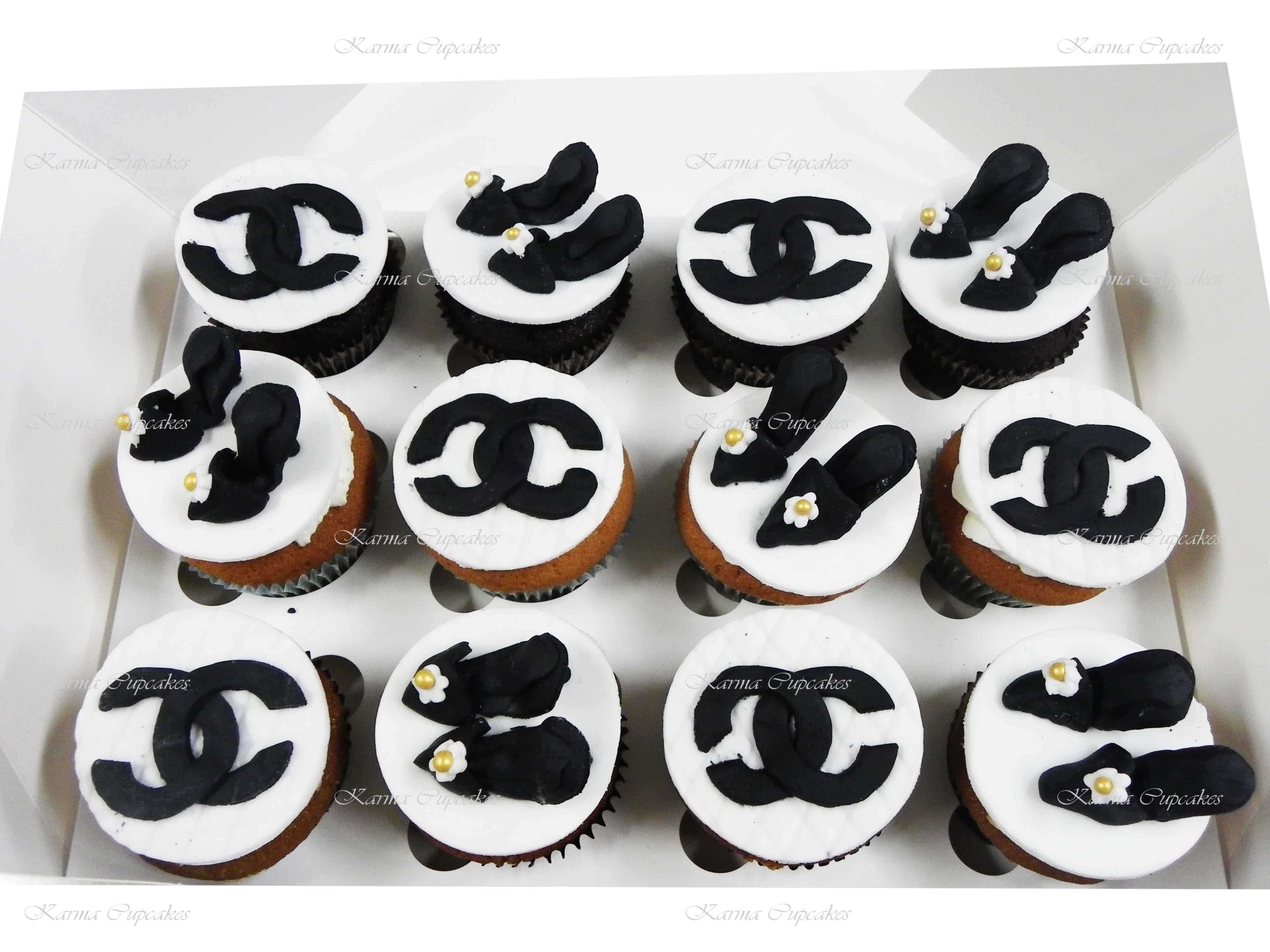 Chanel Cupcakes - Design 1