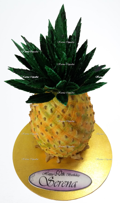 Pineapple_3D cake