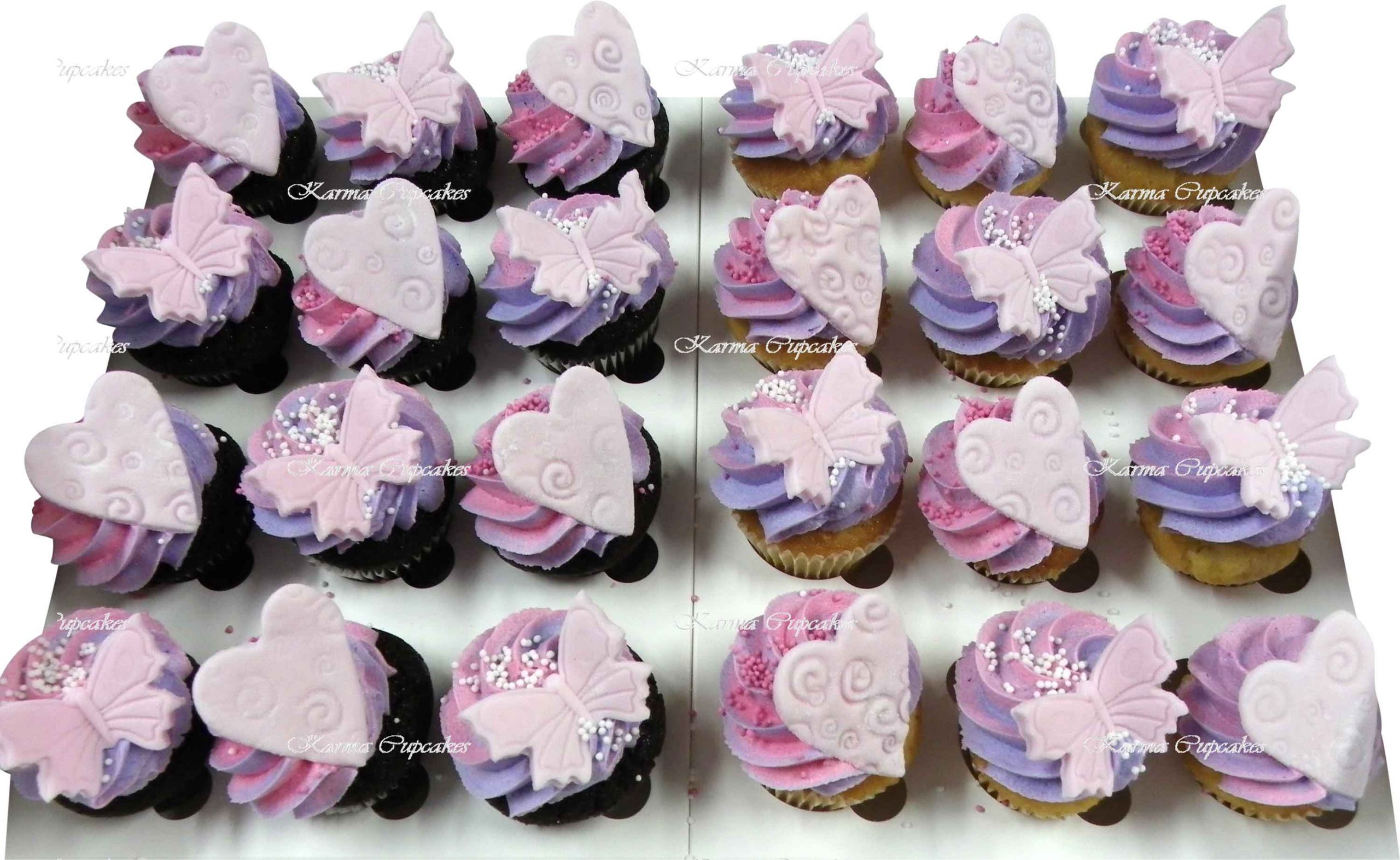 purple-and-pink-Heart-and-Butterfly-mini-cupcakes-copy