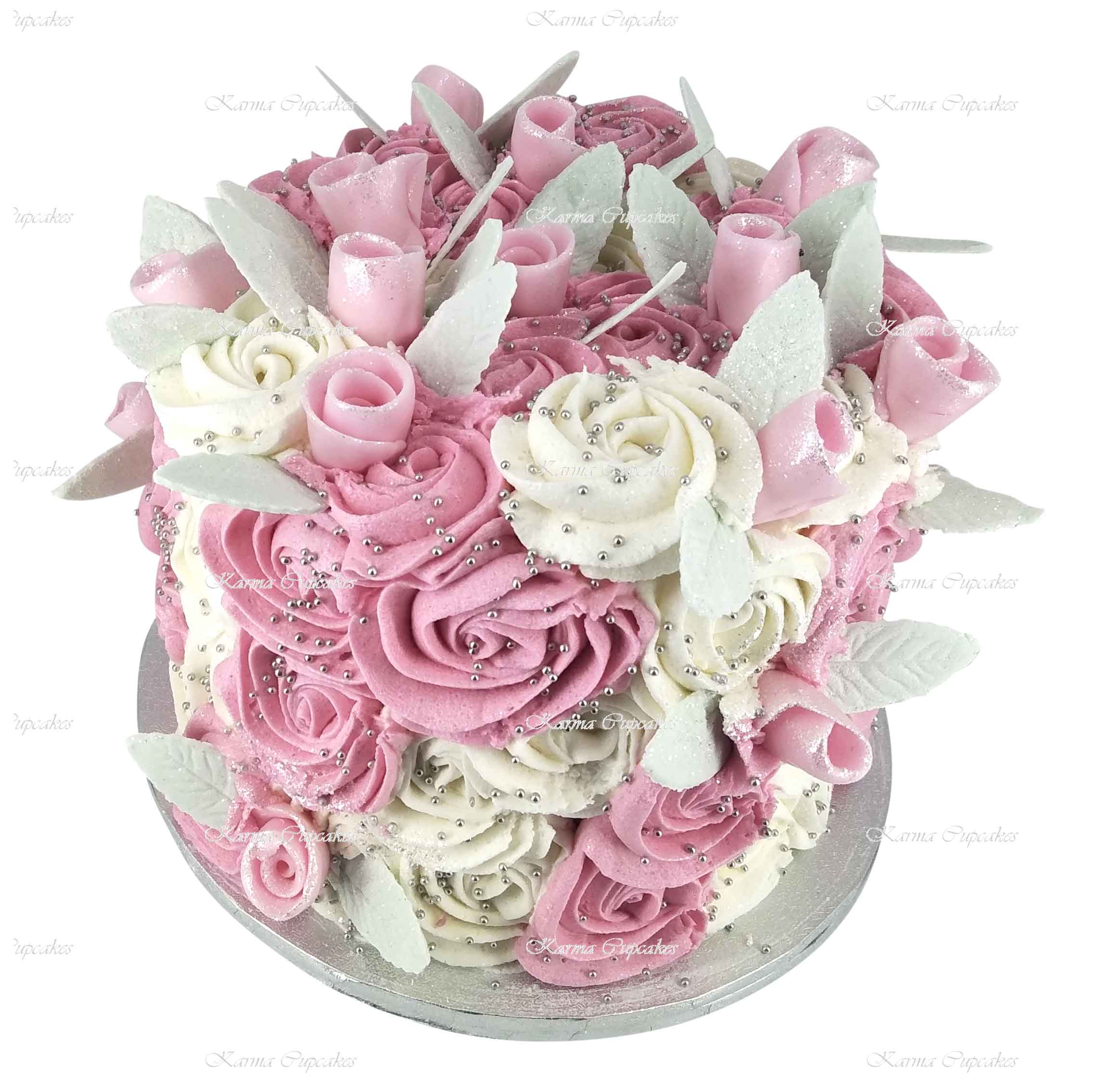 Rose-Swirl-Pink-White-Cake-(2)