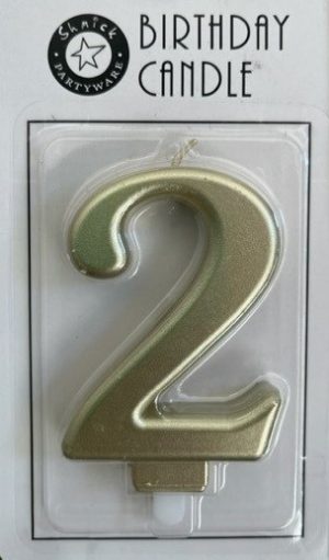 Gold Candle Number 2