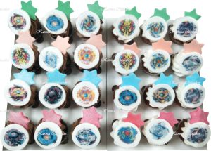 Beyblades Mini Cupcakes