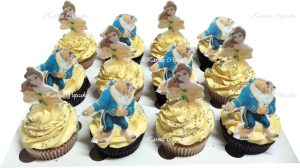 Beauty and the Beast 3d Edible Images Cupcakes