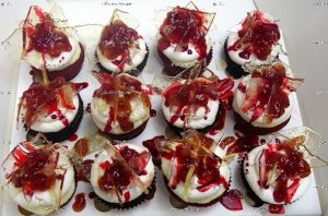 Horror Halloween Cupcakes