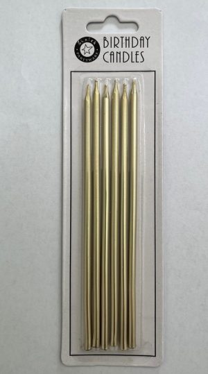 Slim Candles Gold