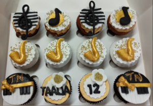 Music Themed Cupcakes