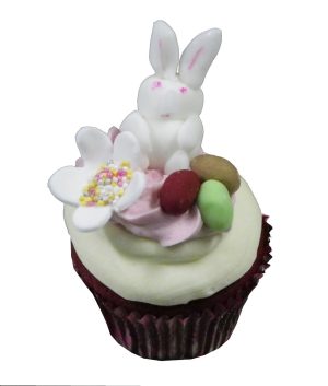 Red Velvet Easter bunny