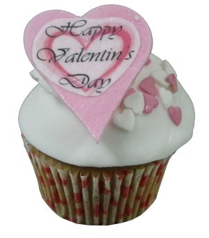 Strawberry & Vanilla Valentine Heart