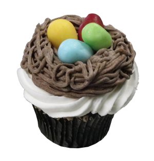 Chocolate Easter Egg Nest